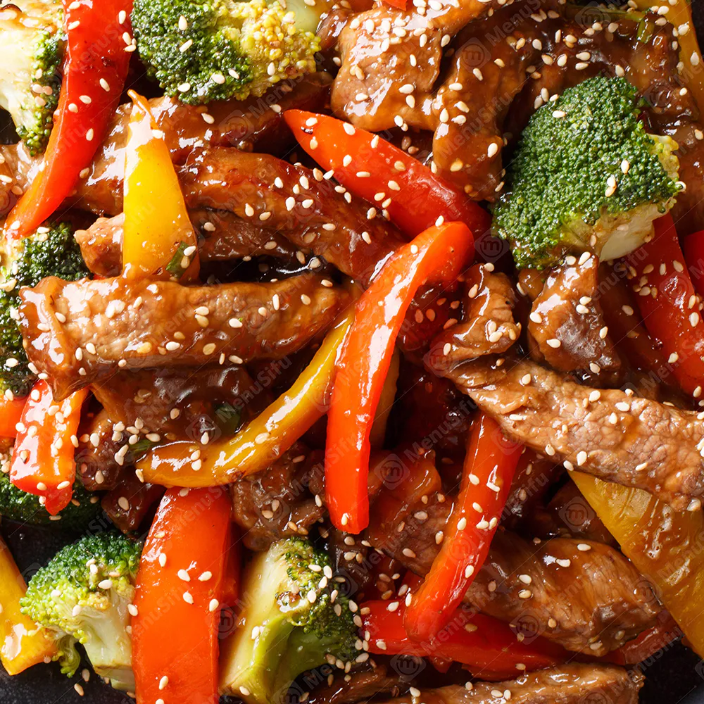 Spicy Beef at HuNan Impression, a Chinese Restaurant in Barrington